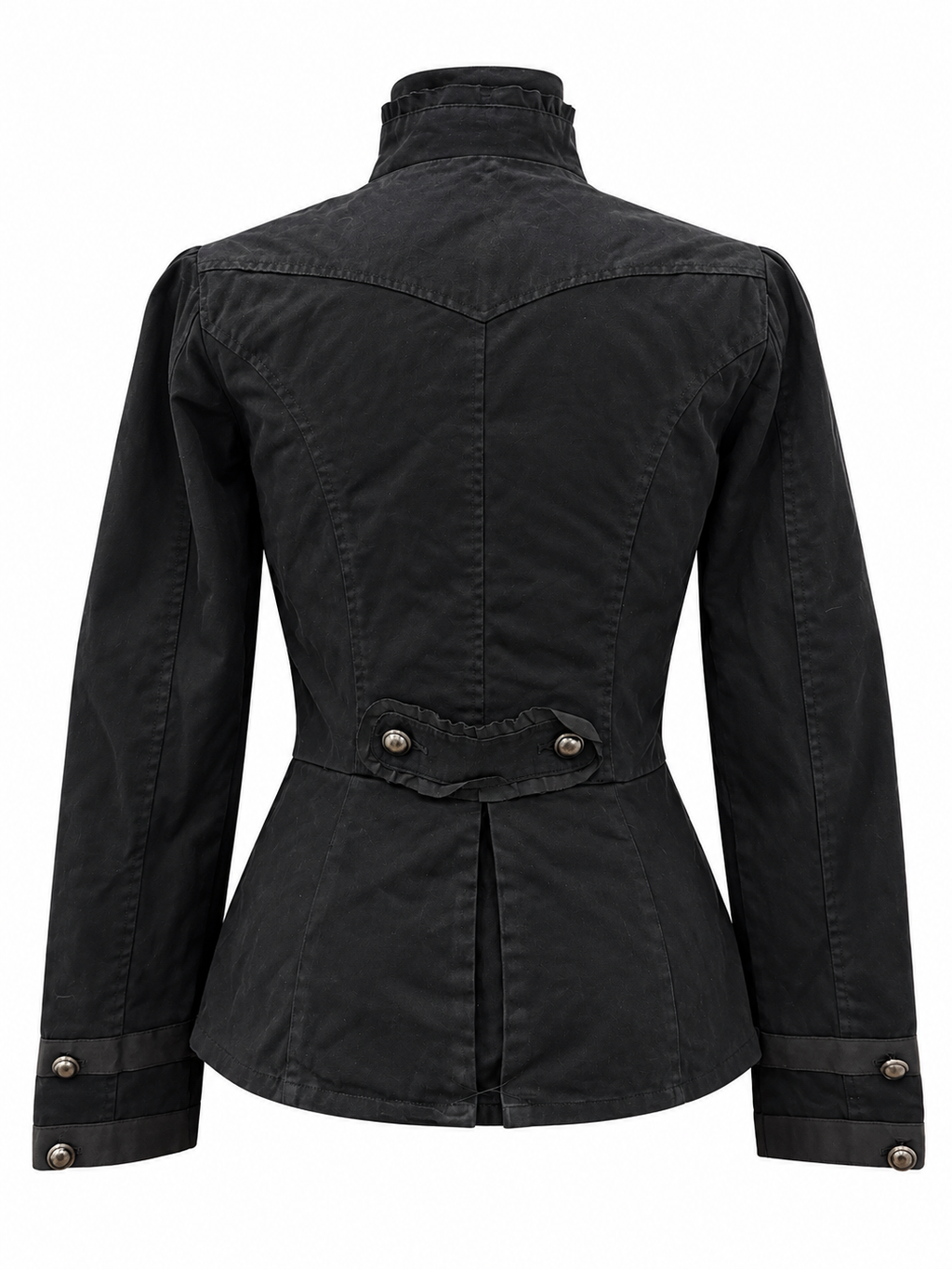 Black Victorian Military Jacket
