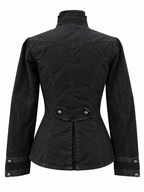Black Victorian Military Jacket