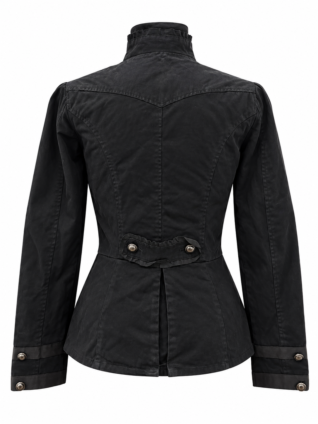 Black Victorian Military Jacket