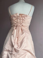 Light pink diamond elegant dress