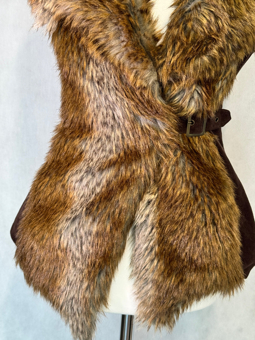 Wildcat Faux-Fur Vest