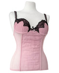 Pink corset top