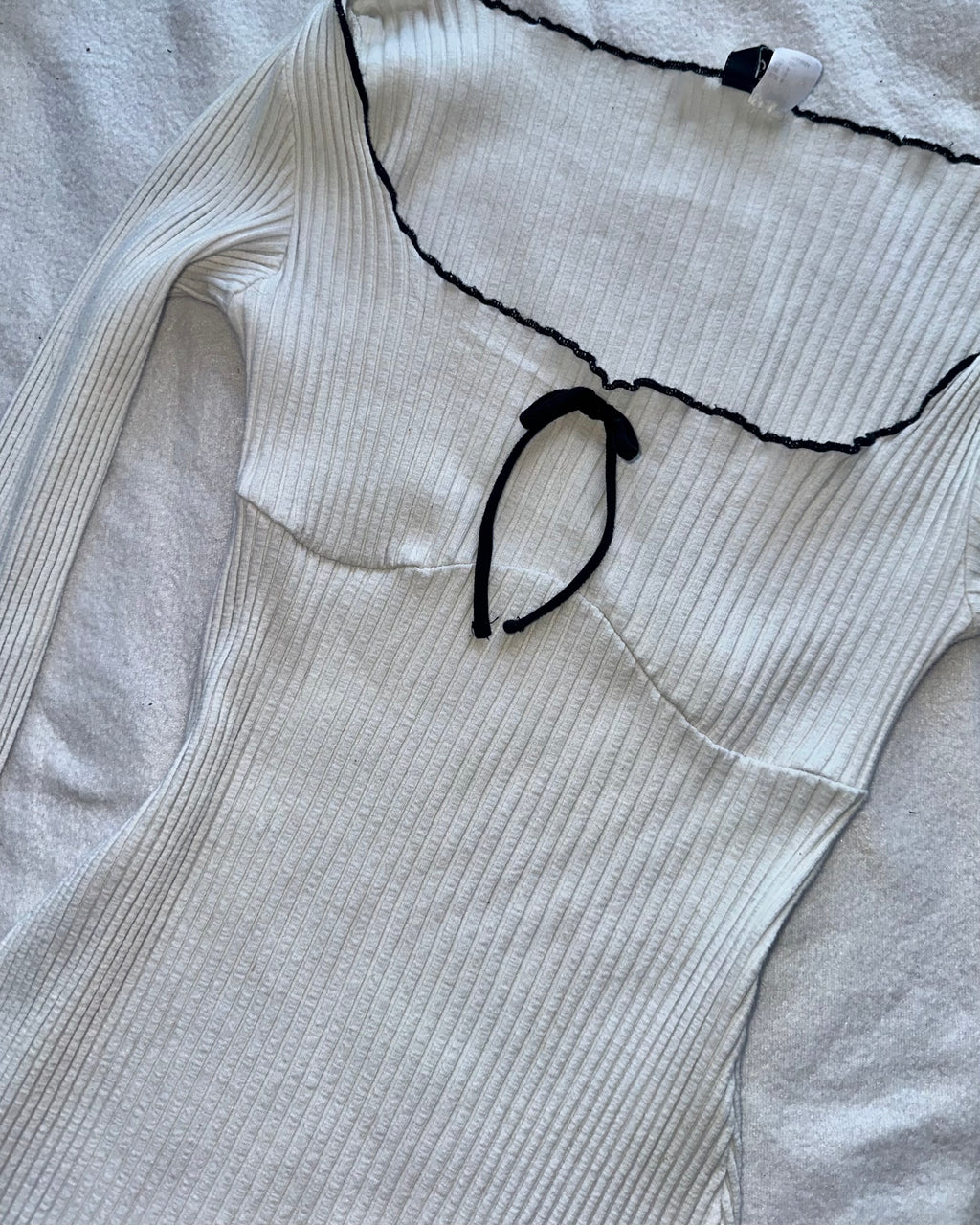 White mini dress