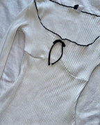 White mini dress