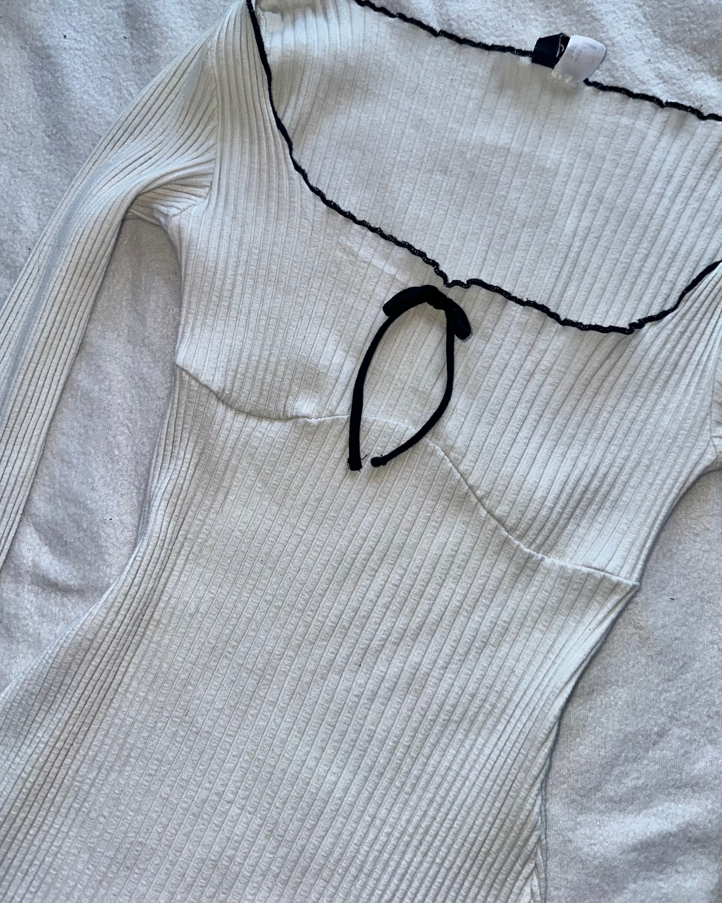 White mini dress