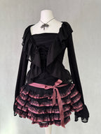 Pink Ribbon Gothic Dress