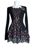 Vintage J-Fashion Floral Doll Set