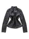 Avant Garde Grey Leather Jacket