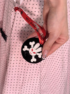 Hell Bunny Pink Polka Dot Rockabilly Dress