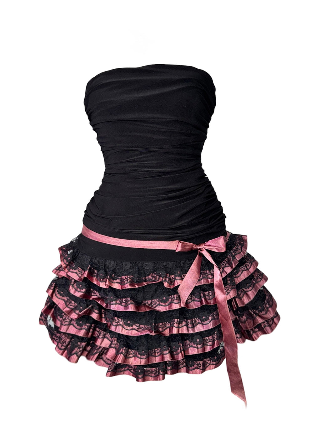 Pink Ribbon Gothic Dress