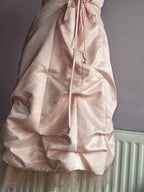 Light pink diamond elegant dress