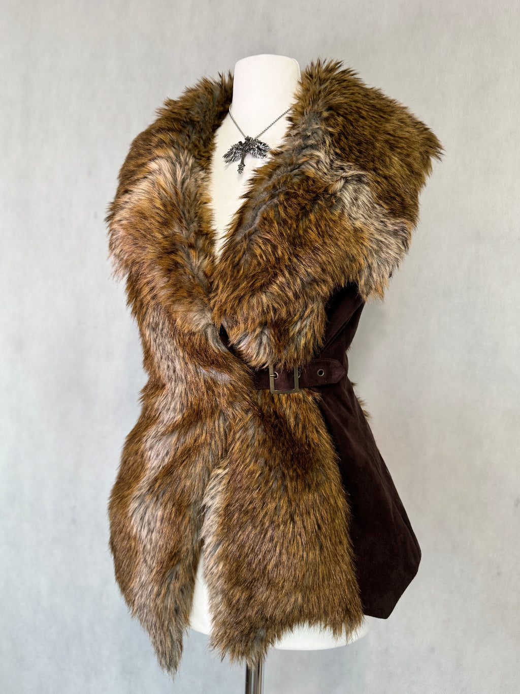 Wildcat Faux-Fur Vest
