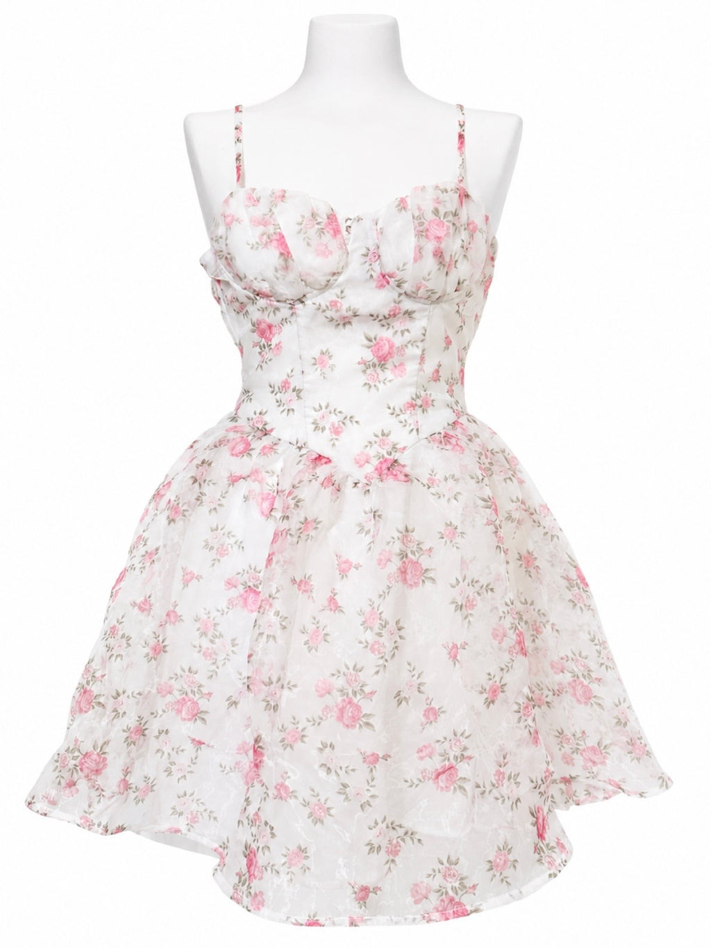 Floral coquette princess dress