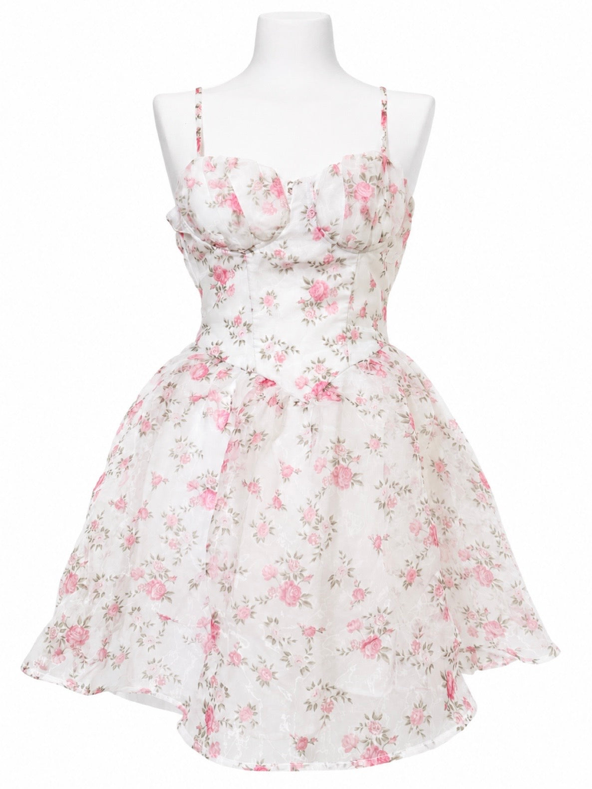 Floral coquette princess dress
