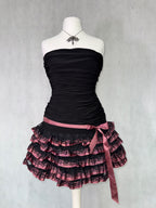 Pink Ribbon Gothic Dress