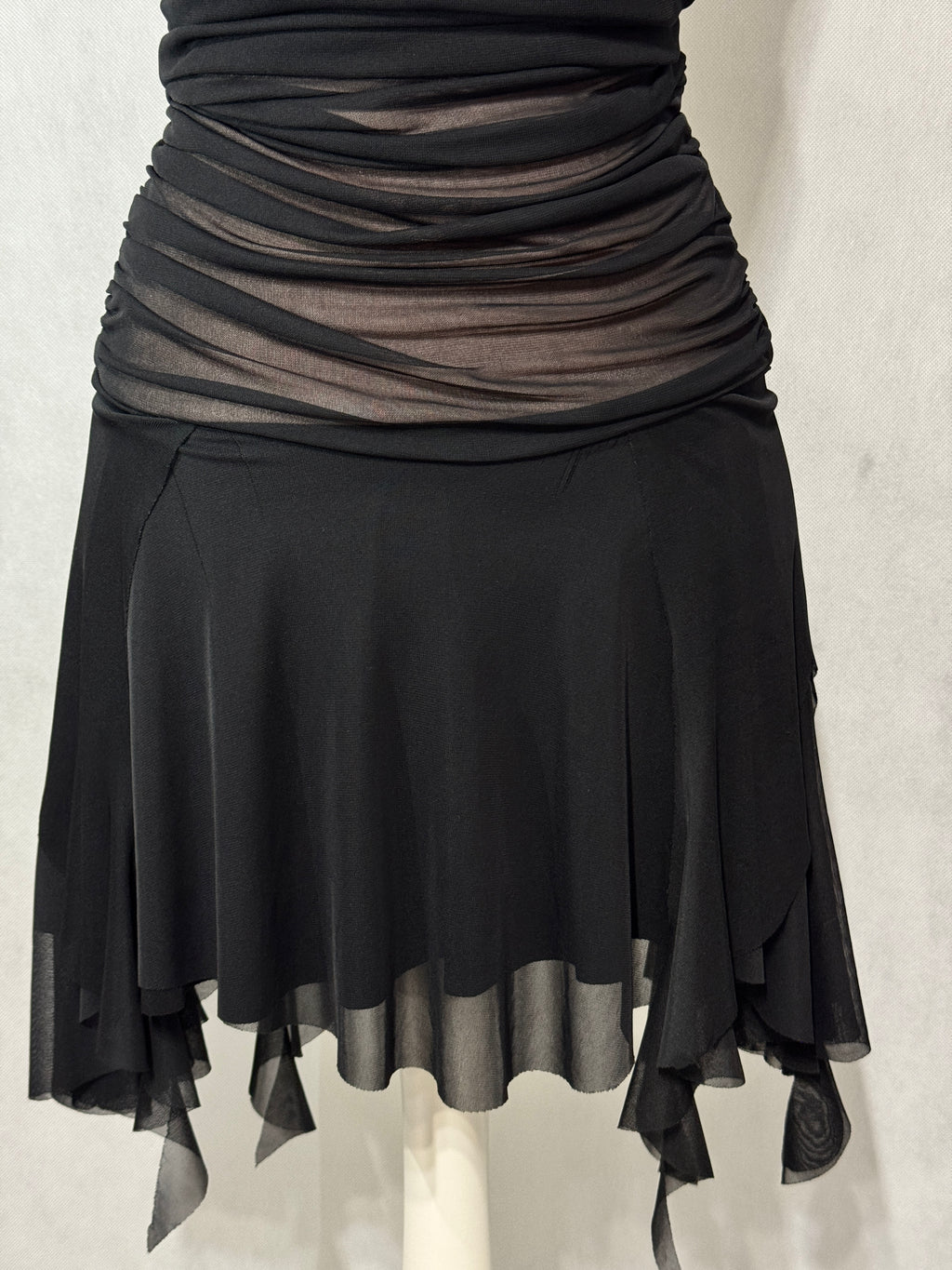 Dark Romance Draped Dress