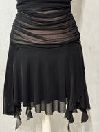 Dark Romance Draped Dress