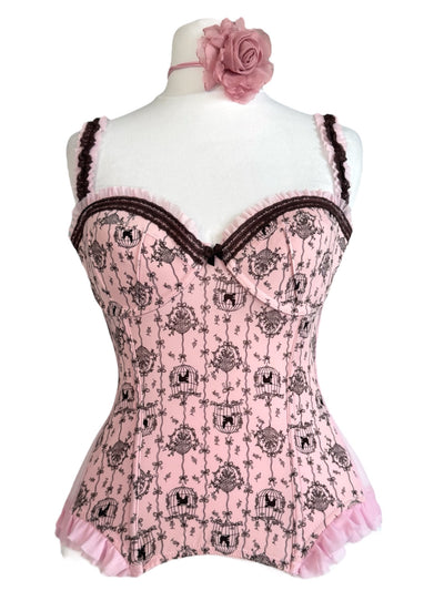 Marie Antoinette Birdcage Rococo Styled Corset