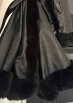 Dark Princess Flared Coat