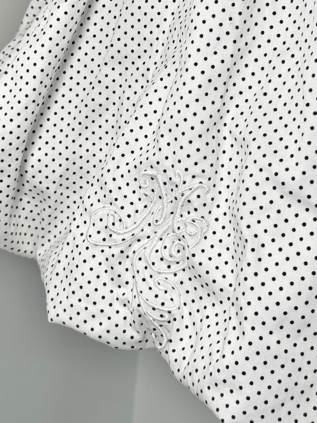 Vintage Polka dot bubble dress with cute bow belt