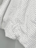 Vintage Polka dot bubble dress with cute bow belt