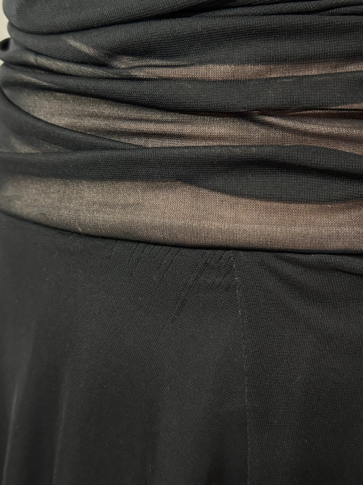 Dark Romance Draped Dress