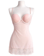 Pastel pink light babydoll top