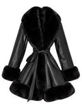 Dark Princess Flared Coat
