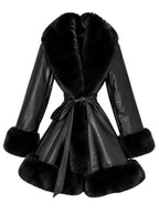 Dark Princess Flared Coat