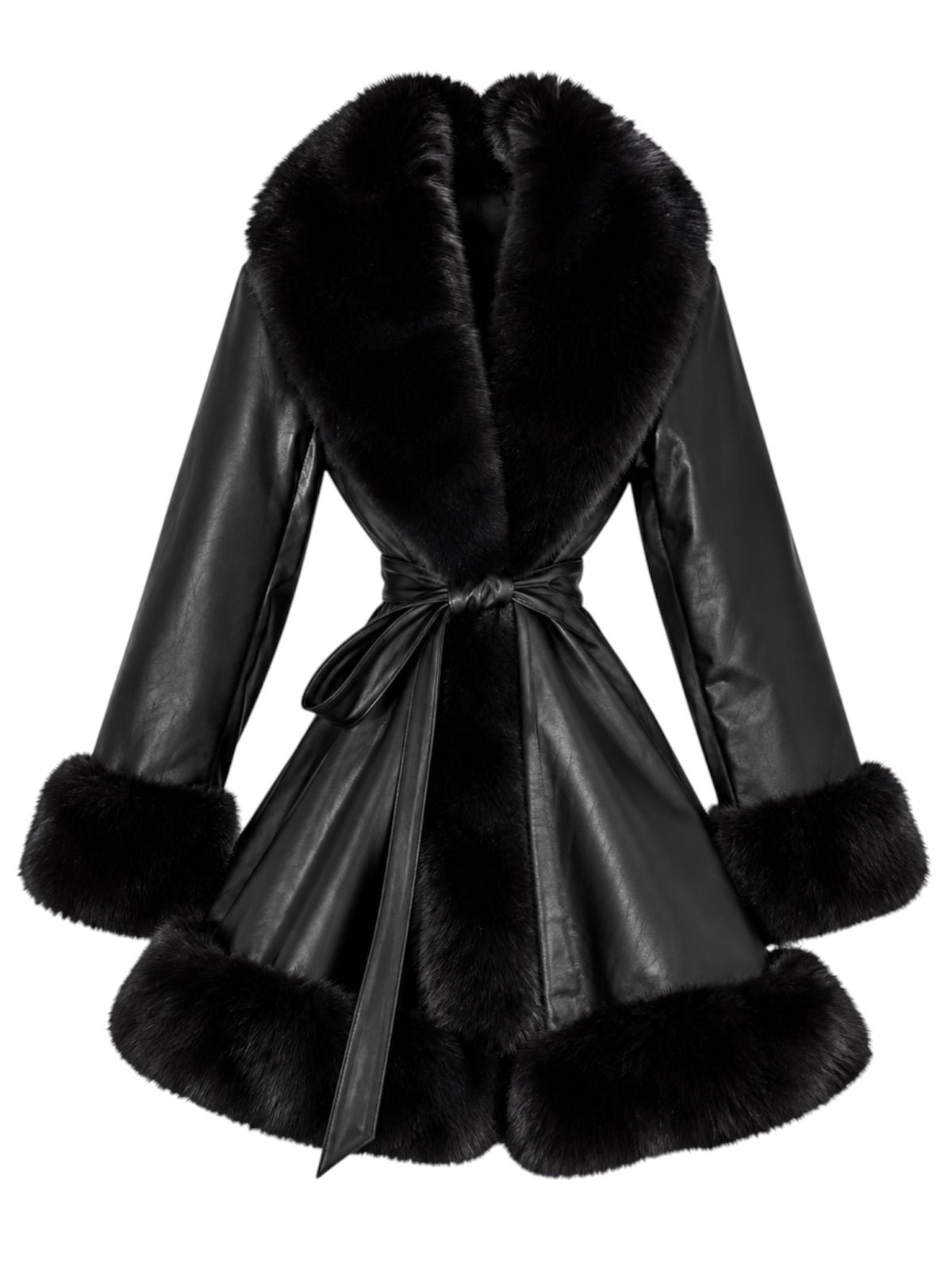 Dark Princess Flared Coat