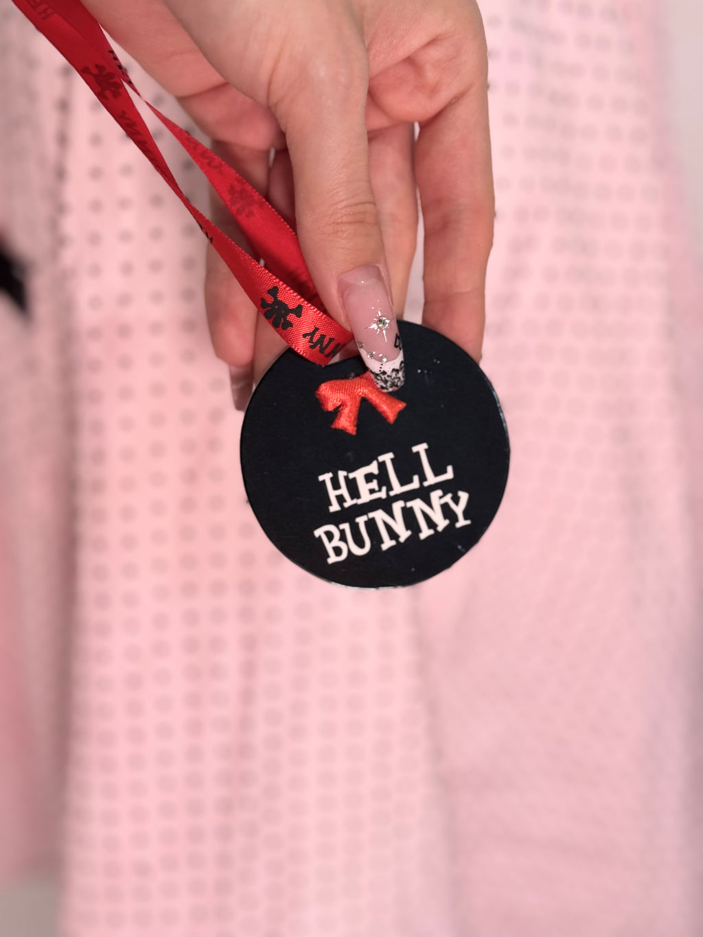 Hell Bunny Pink Polka Dot Rockabilly Dress