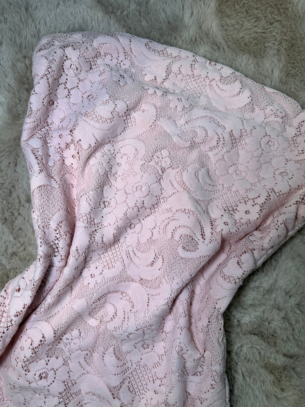 Pink Lula Lace mini dress