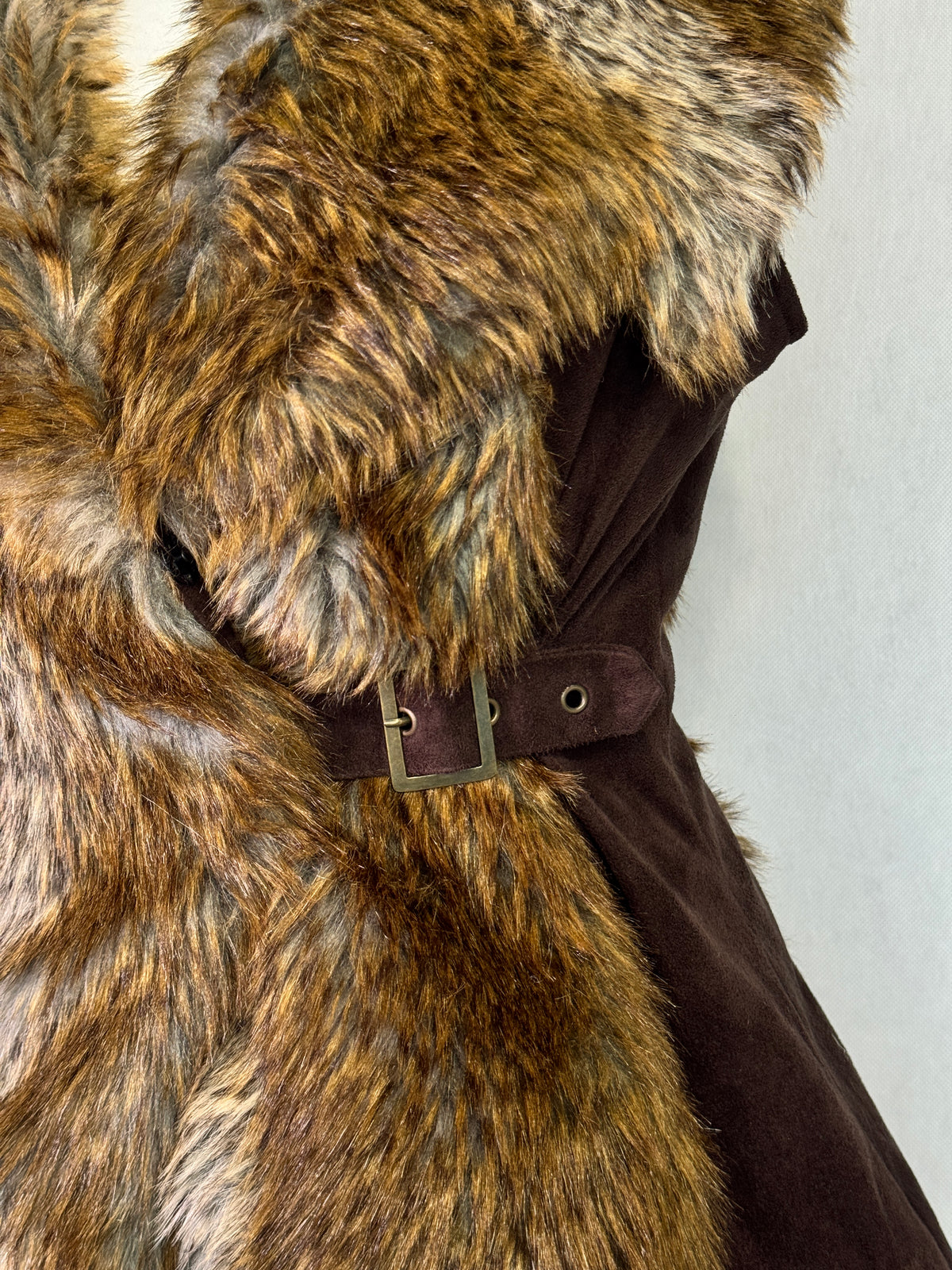 Wildcat Faux-Fur Vest