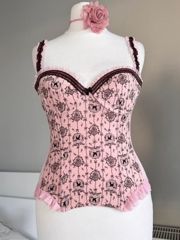 Marie Antoinette Birdcage Rococo Styled Corset alternate