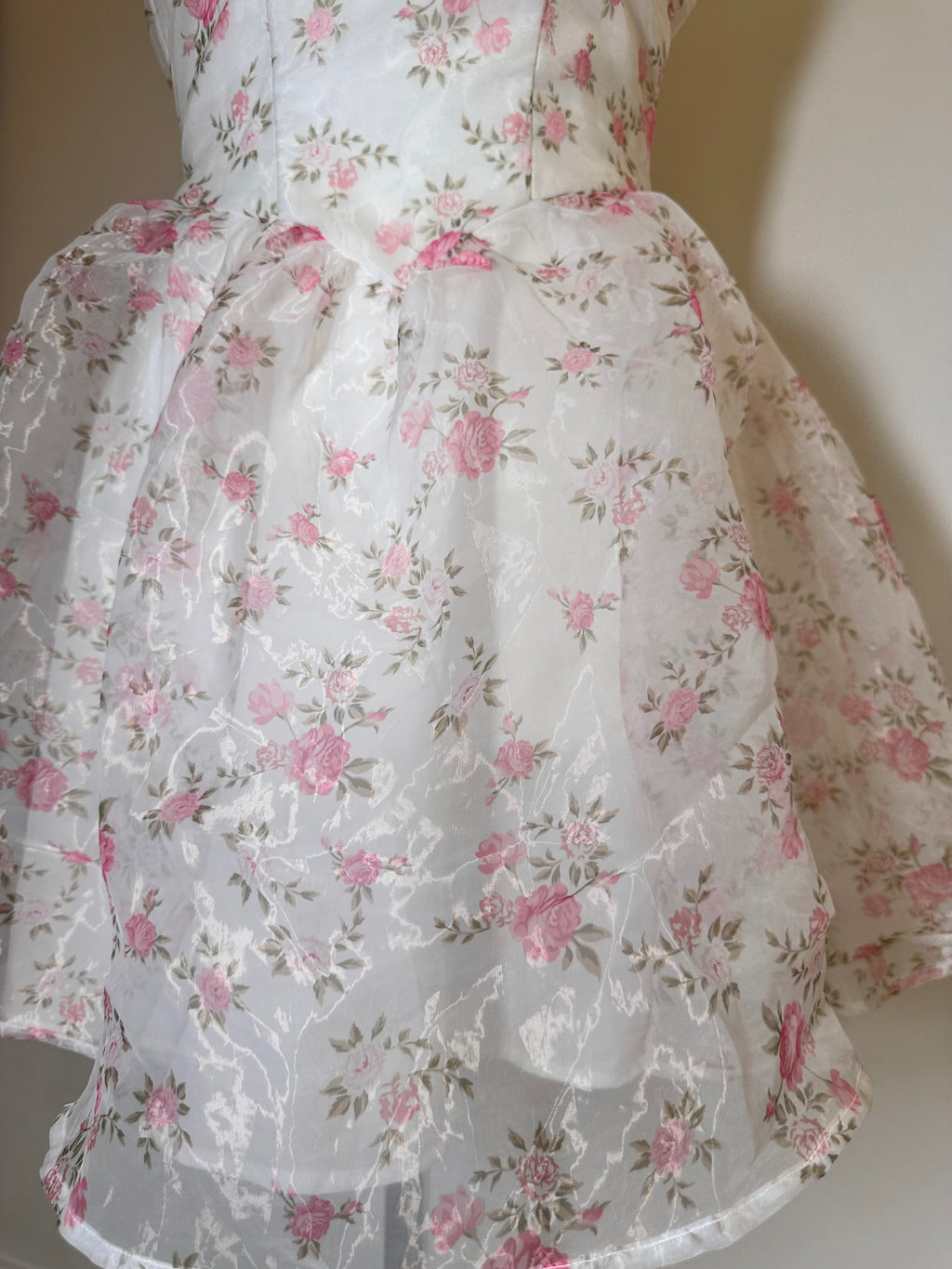 Floral coquette princess dress