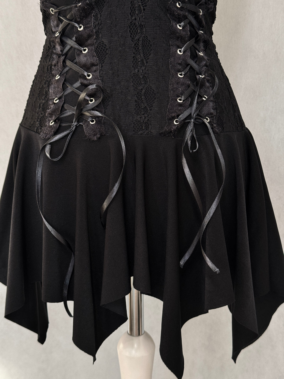 Gothic Lace Corset Dress