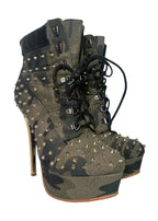 Military Moro Avant High Heels
