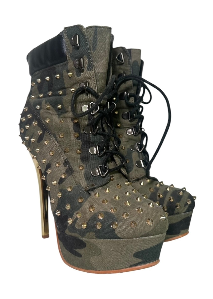 Military Moro Avant High Heels