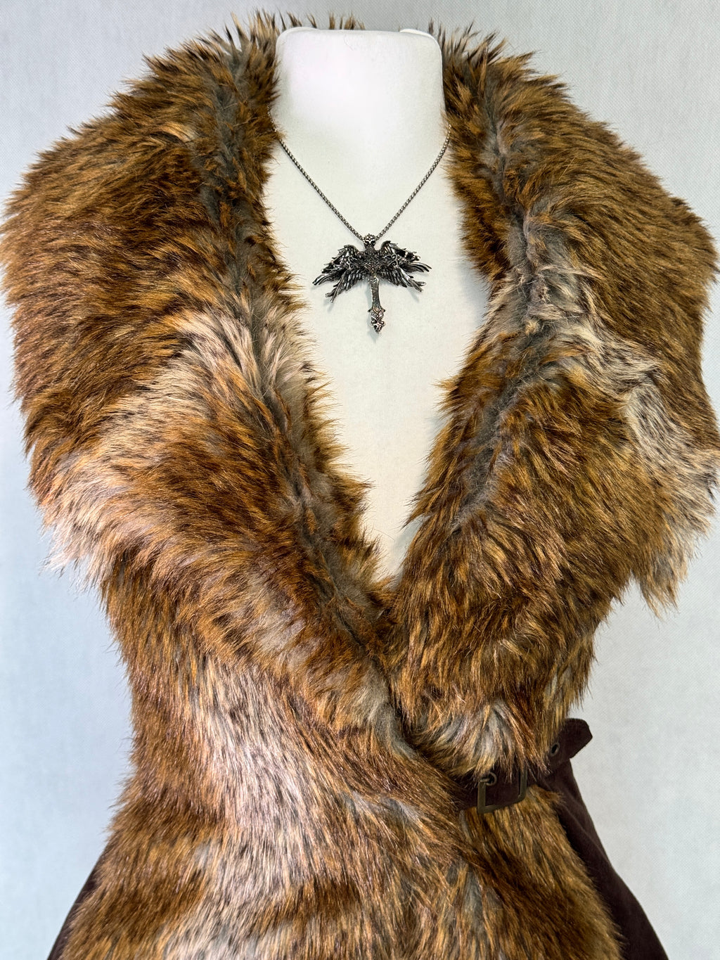 Wildcat Faux-Fur Vest