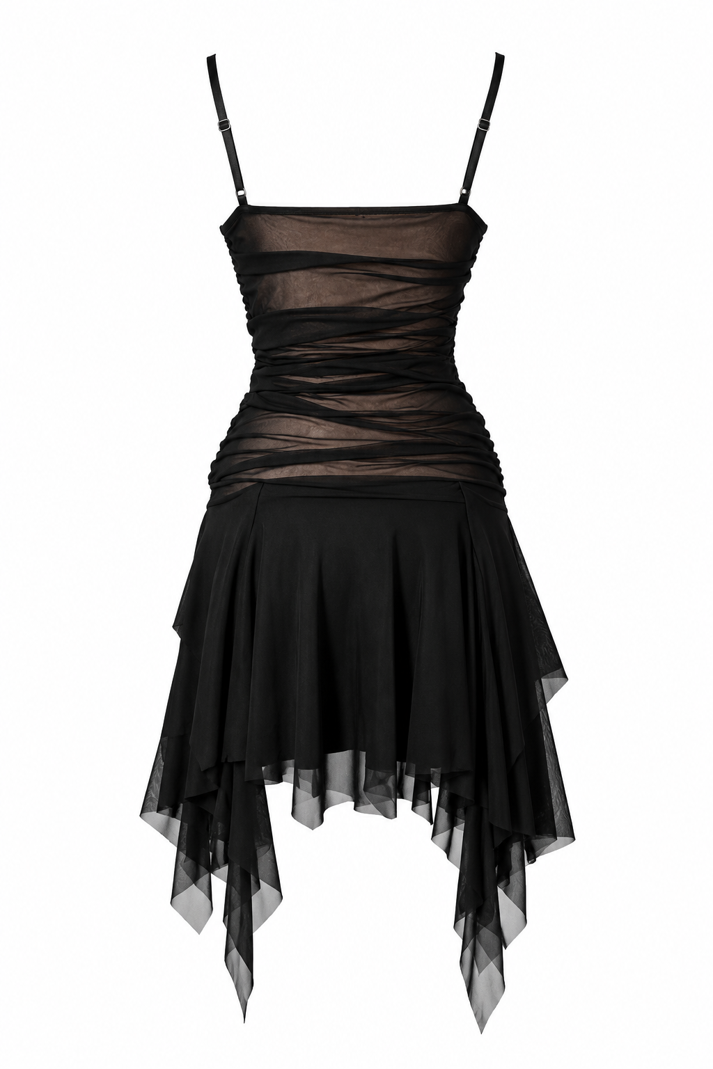 Dark Romance Draped Dress