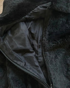 Avant Garde Black Fur Jacket