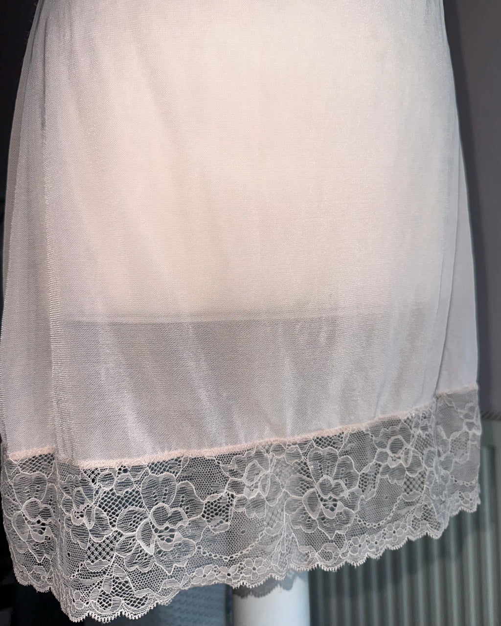 Pastel pink light babydoll top