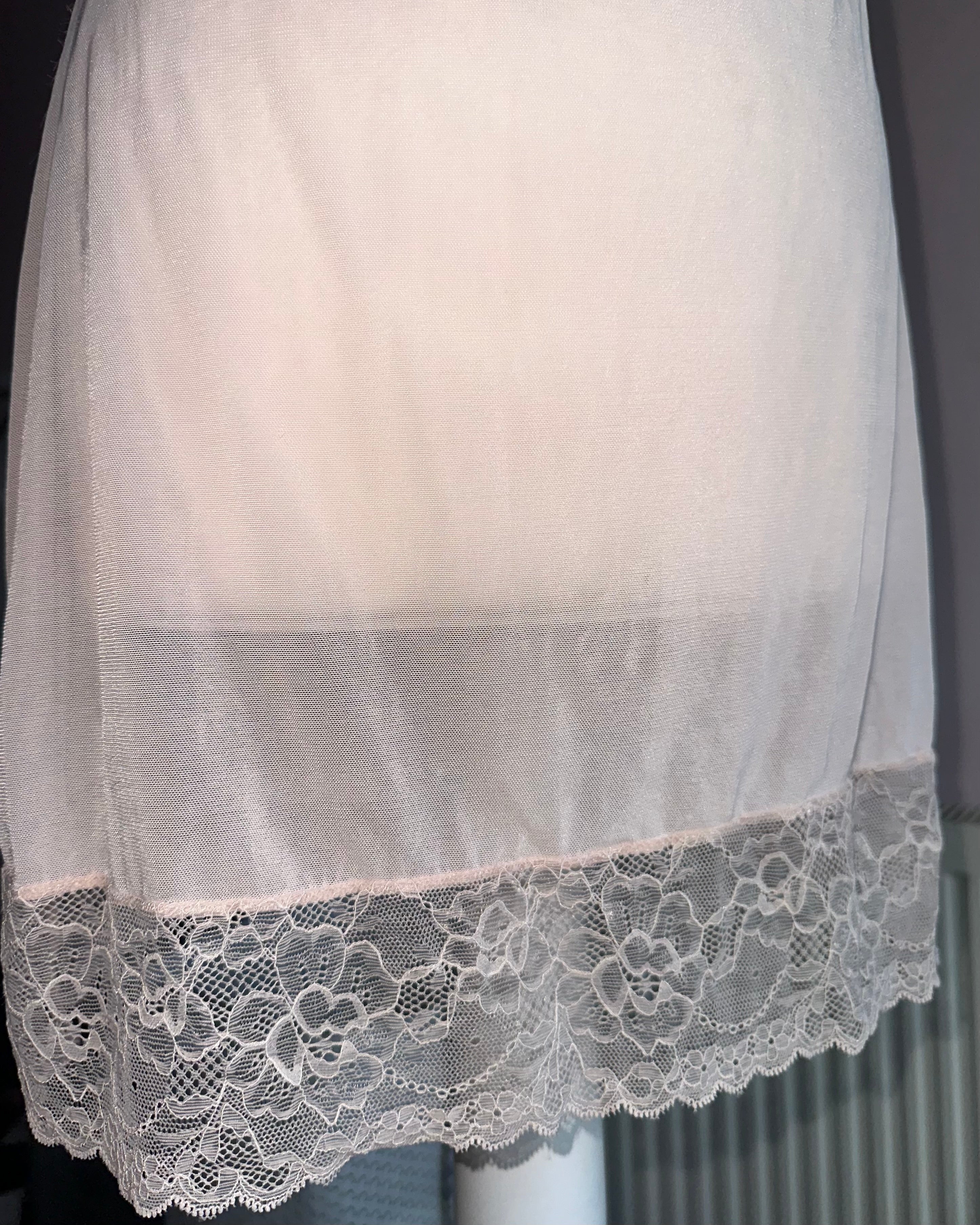 Pastel pink light babydoll top