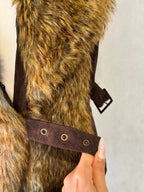 Wildcat Faux-Fur Vest