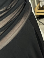 Dark Romance Draped Dress