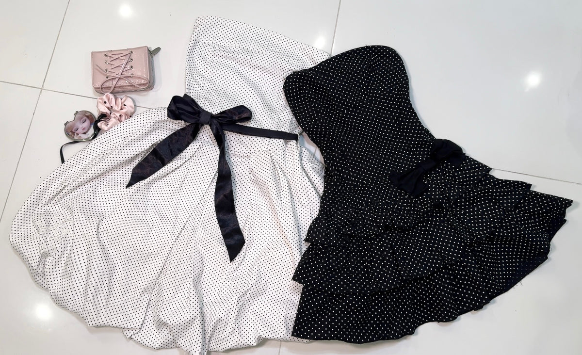 Polka dot dresses