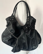 Black shoulder bag