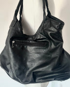 Black shoulder bag