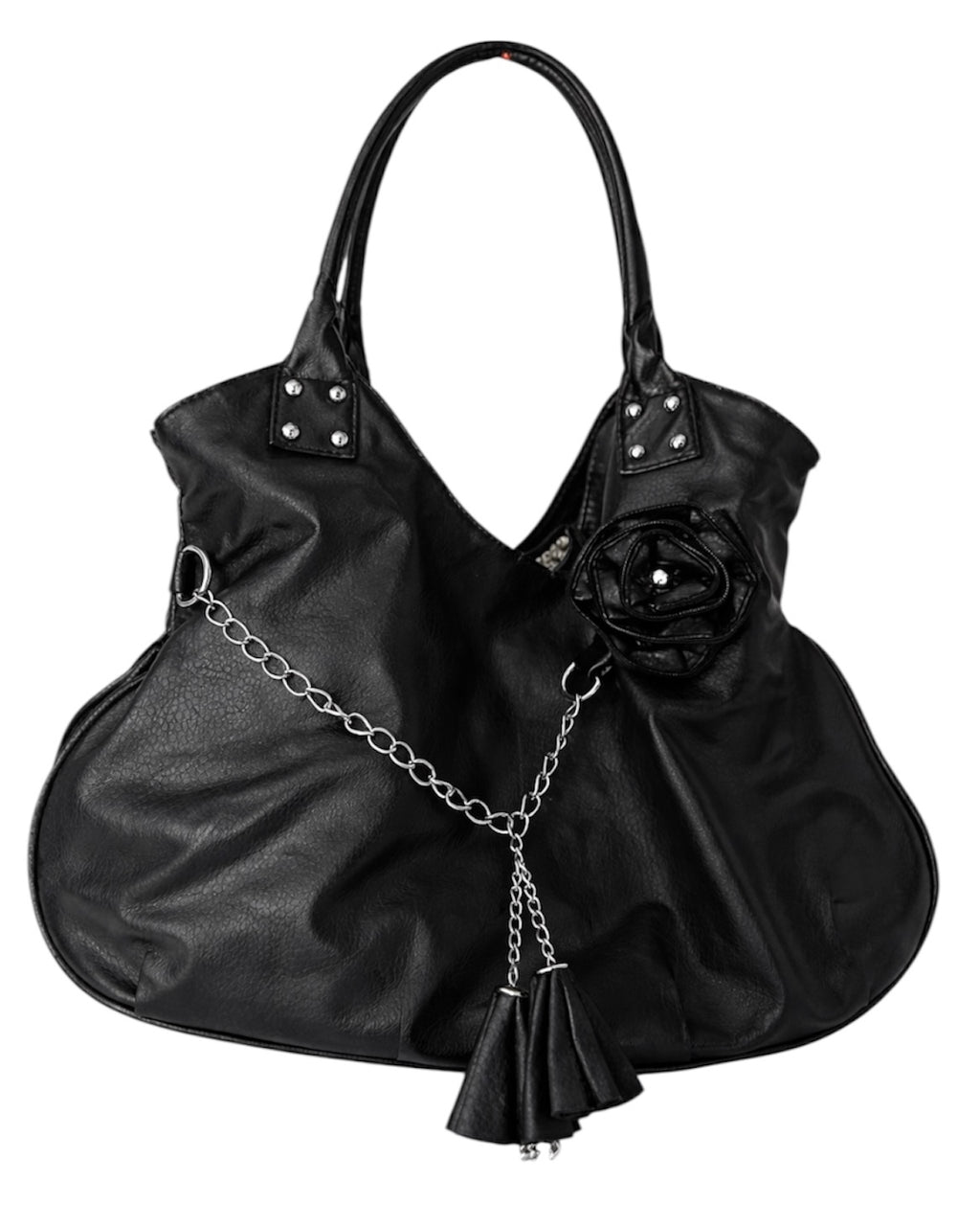 Black shoulder bag