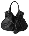 Black shoulder bag
